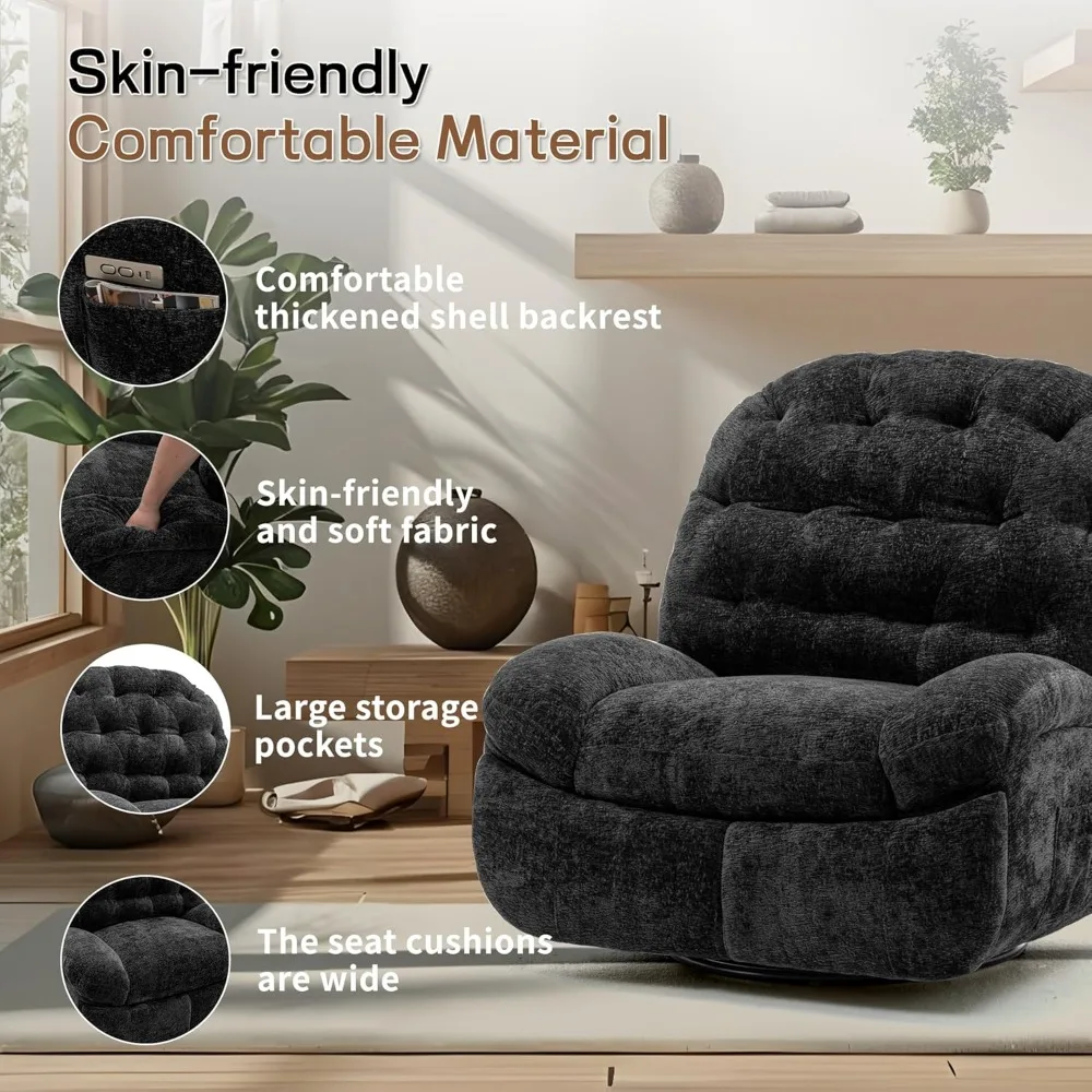 Next Level Relaxing Electric Rotating Durable Rocking Chair